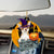 Custom Fun Car Decor Halloween dog Pumpkin Ornament 2 Sides