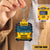 School Bus Driver Personalized Keychain - Printed On Two Side