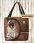 Personalized Pug All Over Tote Bag - TO195PS