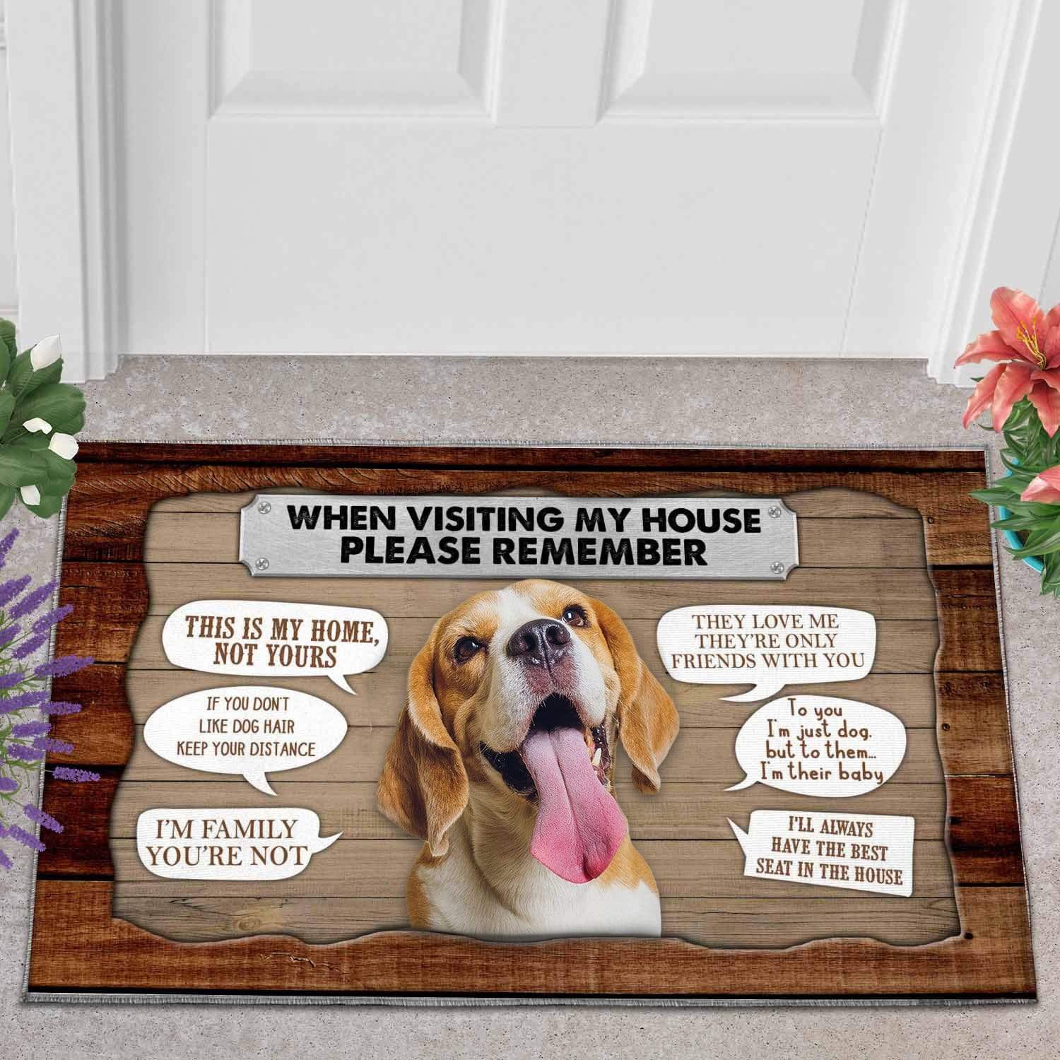 Dog moms doormat - Beagle DZ015-2