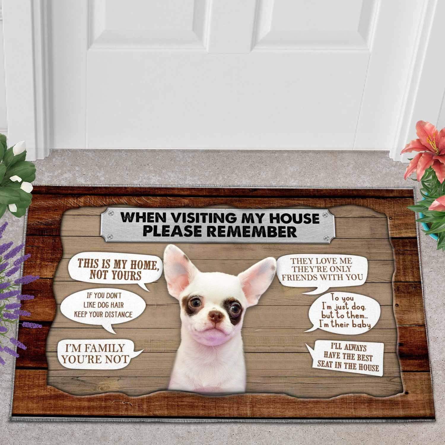 Dog moms doormat - Chihuahua DZ041-2