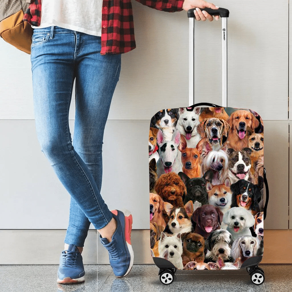 A bunch of dogs01 Luggage Cover