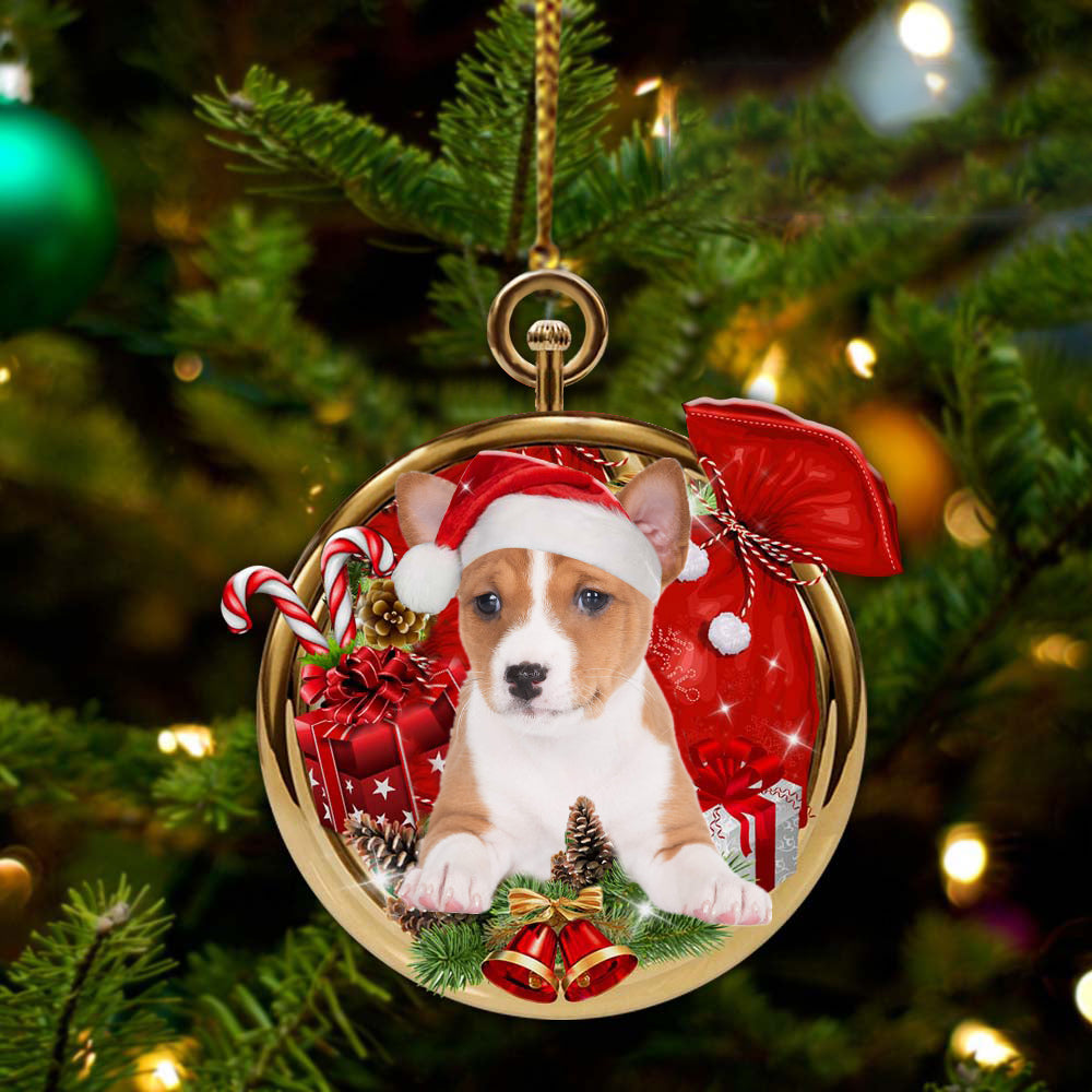 Basenji -2022 New Release Merry Christmas Ornament