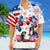 Bernese Mountain Dog Independence Day Hawaiian Shirt