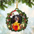 Bernese Mountain Christmas Gift Hanging Ornament