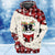 Border Collie. In Snow Pocket Merry Christmas Unisex Hoodie