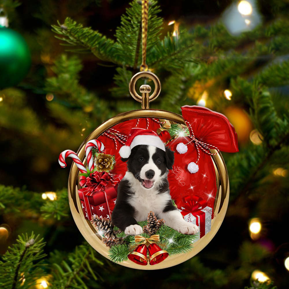Border_Collie -2022 New Release Merry Christmas Ornament