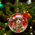 Cavapoo -2022 New Release Merry Christmas Ornament