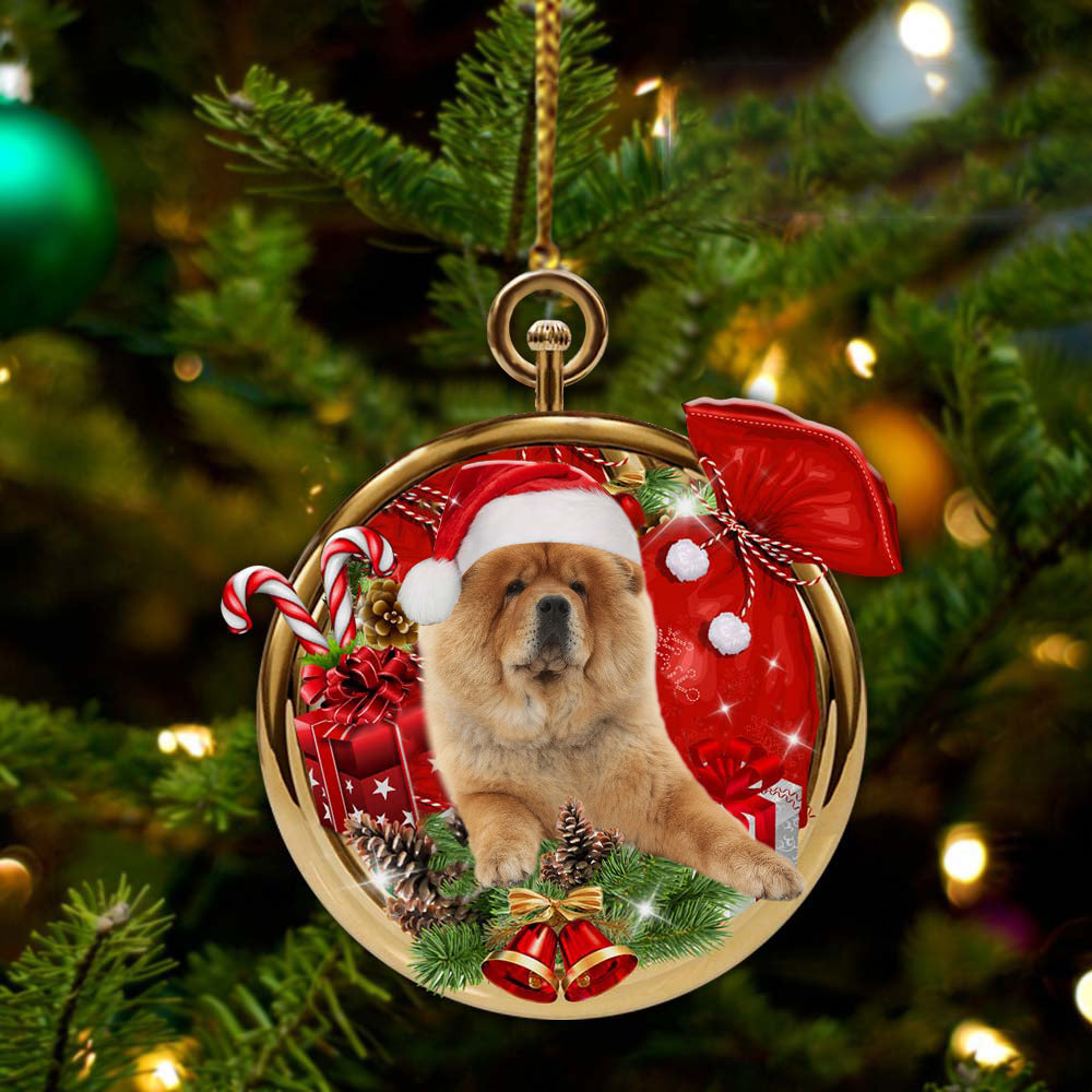 Chow Chow 2 -2022 New Release Merry Christmas Ornament