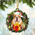 English Bulldog Christmas Gift Hanging Ornament