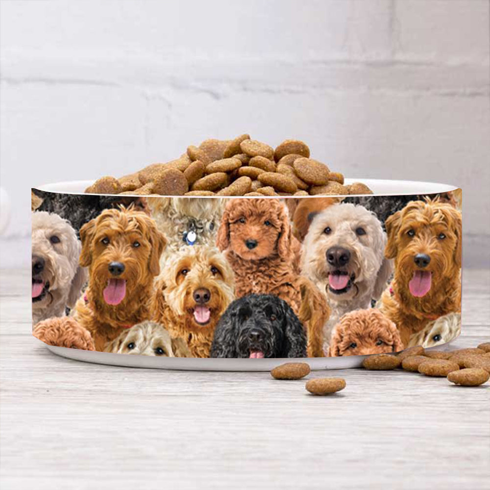 A Bunch Of Goldendoodles Bowl