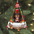 Gordon Setter Hugging Wood Merry Christmas Ornament
