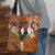 Great Dane Daisy Flower And Butterfly Tote Bag