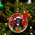 Labrador Retriever 2-2022 New Release Merry Christmas Ornament