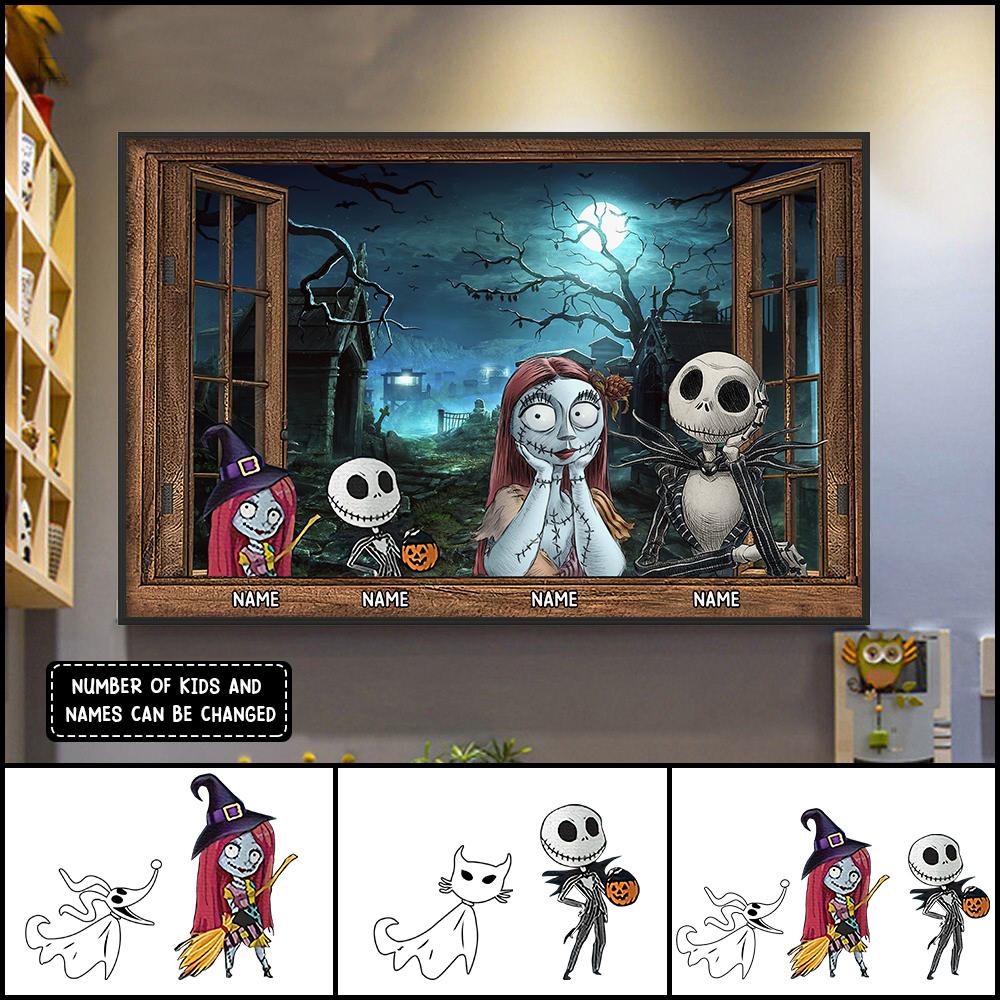 Family of nightmare 3D Wall Art personalized poster