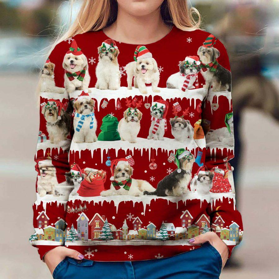Malshi - Snow Christmas - Premium Sweatshirt