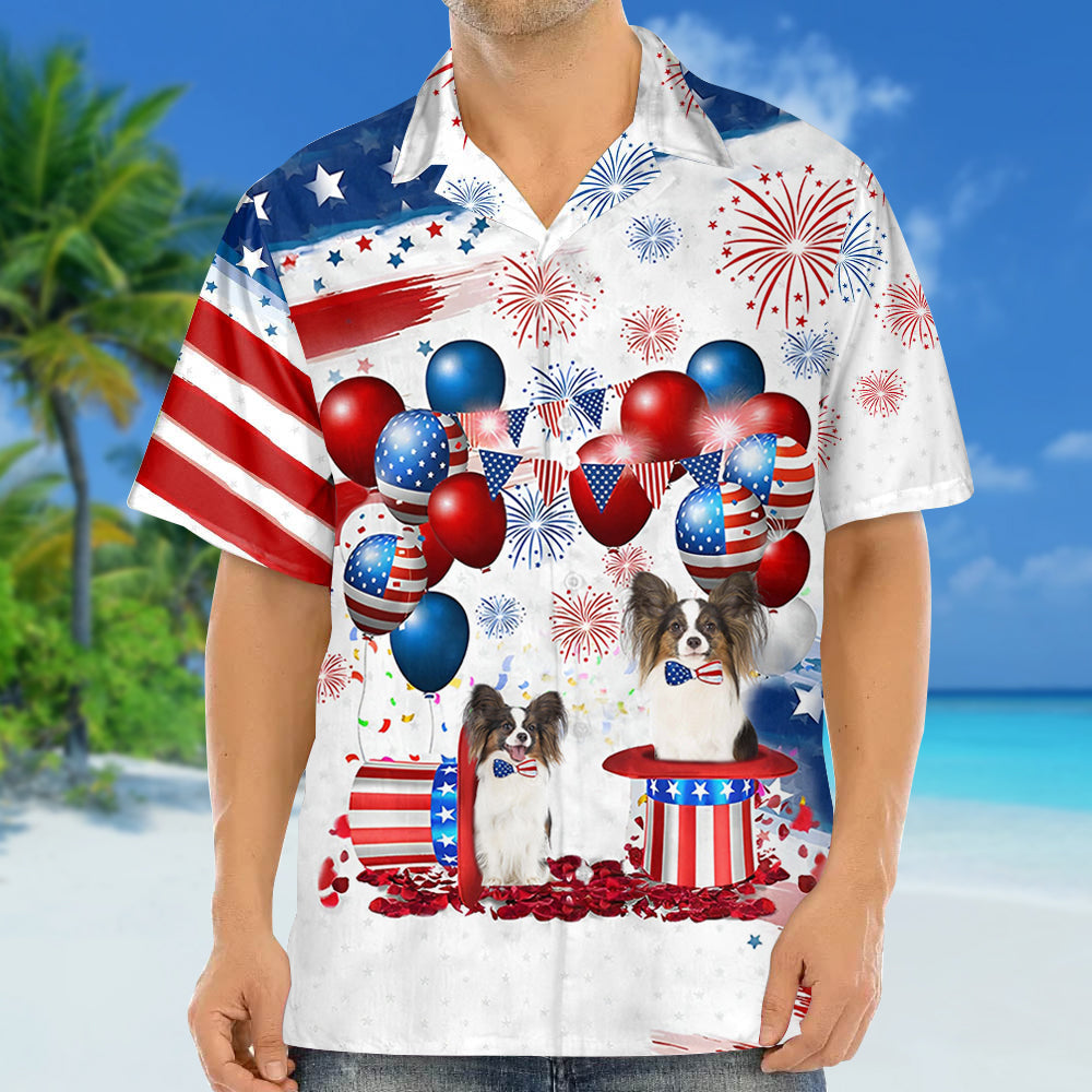 Papillion Independence Day Hawaiian Shirt
