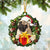 Pug Christmas Gift Hanging Ornament
