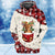 RED Miniature Pinscher In Snow Pocket Merry Christmas Unisex Hoodie