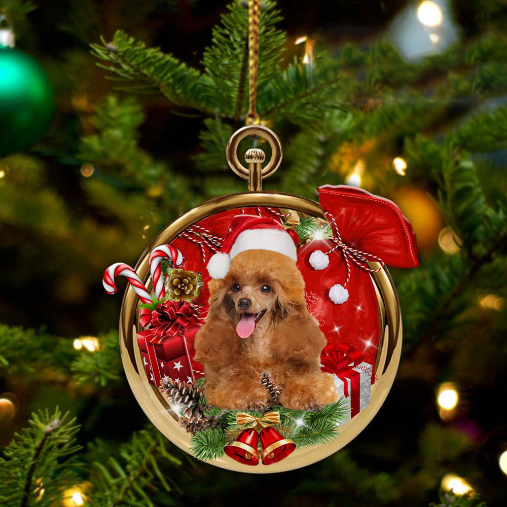 Toy Poodle -2022 New Release Merry Christmas Ornament