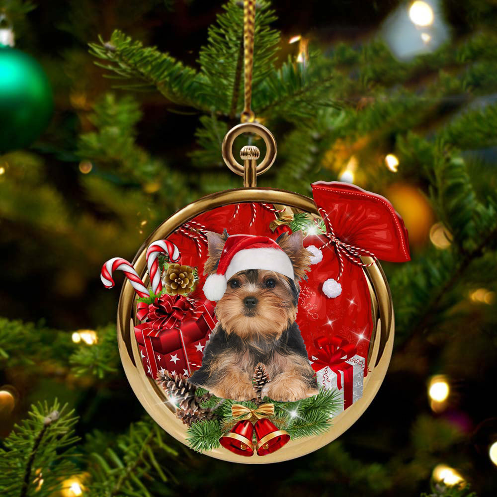 Yorkshire Terrier-2022 New Release Merry Christmas Ornament
