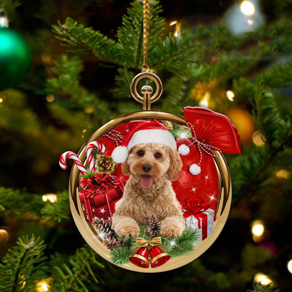 cockapoo -2022 New Release Merry Christmas Ornament