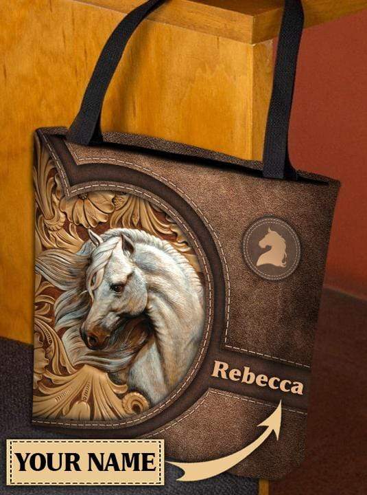 Personalized Horse All Over Tote Bag - TO106PS