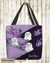 Personalized Owl All Over Tote Bag - TO526PS