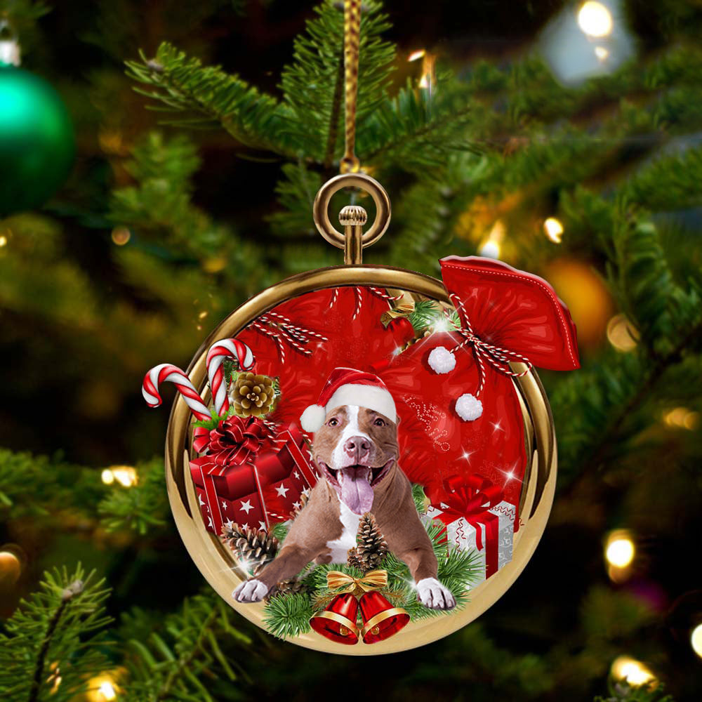 pitbull-2022 New Release Merry Christmas Ornament