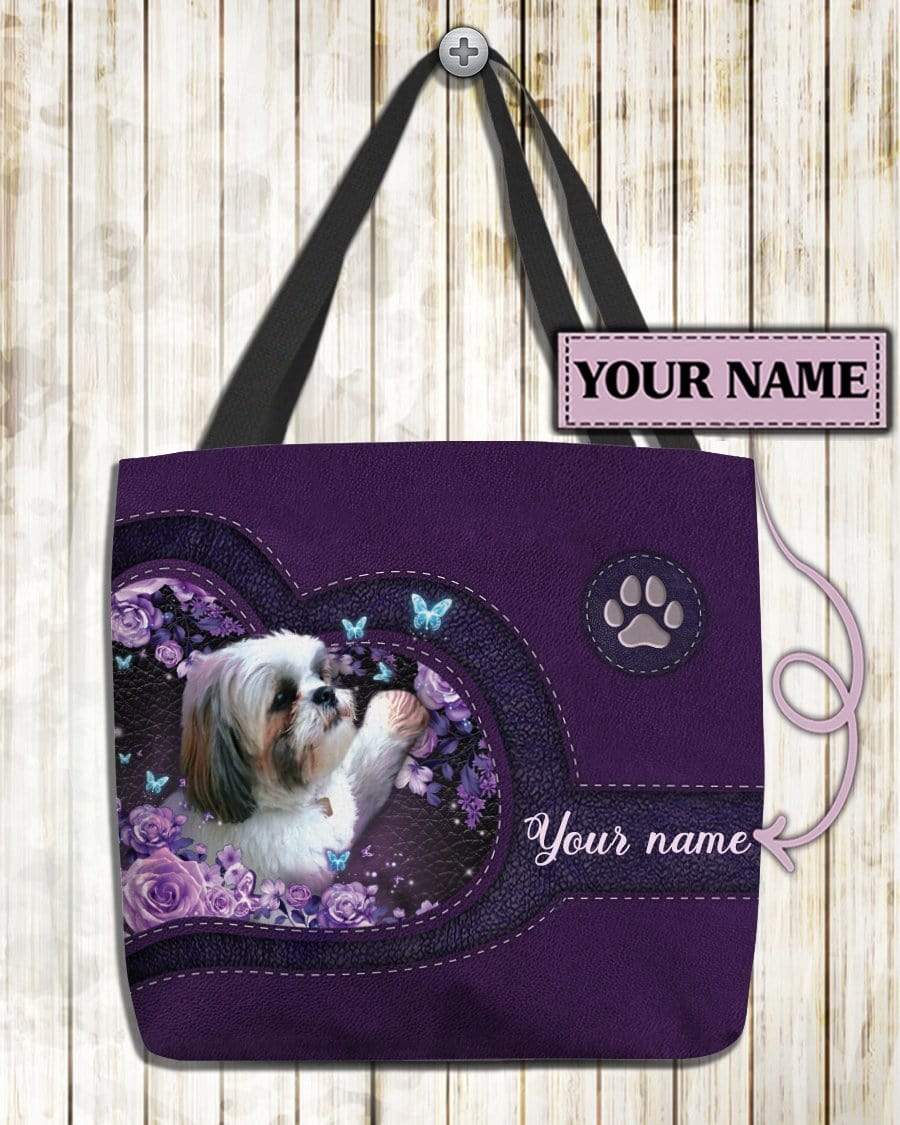 Personalized Shihtzu All Over Tote Bag - TO316PS