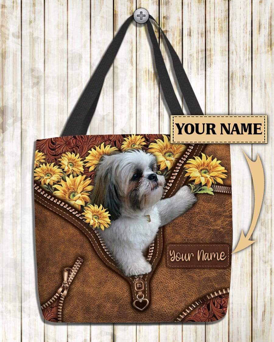 Personalized Shihtzu All Over Tote Bag - TO530PS